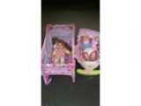 Fisher Price Doll crib and cradle with two dolls (116th and Keys