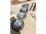 Ronal Turbo 4x100 Rims with Tires VW Audi 15&quot mk2 mkii