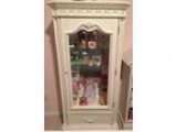 Disney Princess Collection Antique White Doll Chest