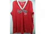 Detroit Red Wings NHL CCM Womens Distressed Vintage Hooded Shirt