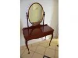 Queen Anne - Rosewood Dressing Table and Mirror