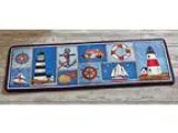 Collections Etc Nautical Bar Harbor Rug
