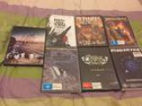 7 Brand New Unsealed Metal Band Music DVDs