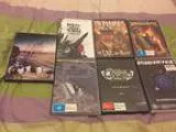 7 Brand New Unsealed Metal Band Music DVDs