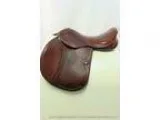 M. Toulouse Platinum Jennine Close Contact Saddle 18.5ins Medium