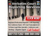 Verbatim Court Reporting Services