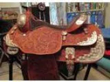 2008 Billy Cook Show Saddle - 16 &quot and Full QH Bars