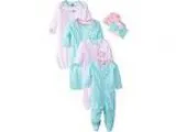Gerber Baby Girls  6 Piece Sleepwear Essential Gift Set