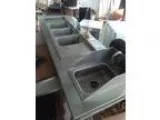 Sink de restaurantero tres compartimientos con lavamnos (Obo)