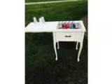 Table beverage service cabinet bar