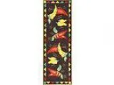 Ottomanson Siesta Collection Kitchen Hot Peppers Design (Machine