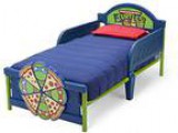 Delta Children 3D-Footboard Toddler Bed Nickelodeon Ninja Turtle