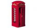 Lemax Red Telephone Booth