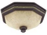 Hunter 82023 Belle Meade Bathroom Fan with Light New Bronze with