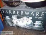 dishes piece Farberware dinnerware set service for
