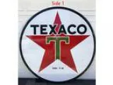 Texaco Porcelain Sign 6  Service Station Sign Nice Condition 2 s