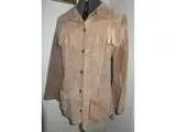 Davy Crockett  style suede tailored lady s jacket