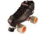 Riedell R3 Derby Plus Roller Skates - Black