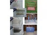 7 Vintage Retro MAGAZINE RACKS  painting project (Davison)