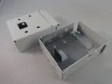 Mounting Brackets for 2.5&quot Horizontal Blinds in White Box St