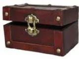 Vintiquewise(TM) Mini Treasure Chest Small