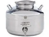 Sansone SA0010-1L Stainless Steel NSF Certified Fusti Water Cool