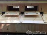 Custom built chicken coops