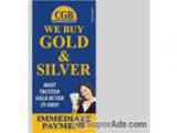 We buy gold silver platinum broken jewelry