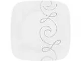 Corelle Square 16-Piece Dinnerware Set Endless Thread Service fo