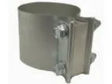 SmartParts 120500 5&quot Butt Joint Aluminized Steel Exhaust Cla