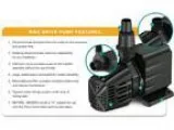 Atlantic Water Gardens Water Feature and Fountain Pump Removable