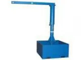 Vestil JIB-CB-50-8-10 Portable Jib Crane Fork Tube Base 500 lb C
