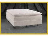 Queen Pilowtop Mattress and Box Spring- Still in factory sealed 