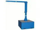 Vestil JIB-CB-100-8-10-BC Steel Portable Jib Crane Optional Ceme