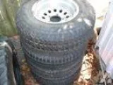 Alloy Rims with tires (set of 4) 5 on 5.5&quot - 250 (Southern P