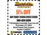 Henrietta Collision - Coupons