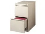 Office Dimensions Mobile Pedestal File 20-Inch Deep Putty