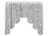 Heritage Lace Bristol Garden Swag Pair 72 by 36-Inch White
