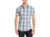 Calvin Klein Jeans Men s Short Sleeve Variegated Print Button Do