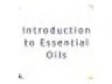 Introduction to essential oils