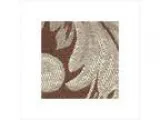 Sure Fit Scroll - Wing Chair Slipcover - Brown (SF36213)