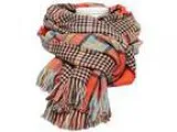 Pink Queen Women s Winter Classic Houndstooth Long Reversible Sc