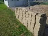 Brown pavers deck blocks large square pavers (Baltimore)