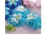 Egoshop Silk Ribbon Embroidery Kit Europe Flowers in Vase DIY Wa