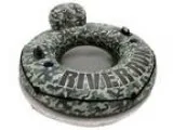 Intex Camo River Run I Inflatable Floating Tube Raft (2 Pack)  5
