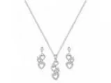 JS3033 Heart Family Jewelry Set