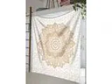 Exclusive &quotGolden Ombre Tapestry by Labhanhi&quot Ombre Bedd