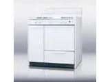 Summit WNM4307 36&quot Freestanding Gas Range with 4 Burners 2.4