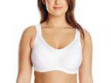 Just My Size Women s Cushion Strap Minimizer Wire Free Bra