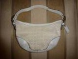 REDUCED COACH Ivory Signature Optic Art Mini Bag (Great Lakes)